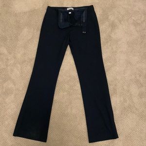 Size 8L Navy Blue bootcut dress pants